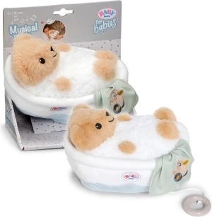 Ourson en peluche musical BABY born pour bébés