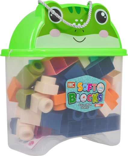 Set de 44 blocs de construction souples avec boîte Grenouille