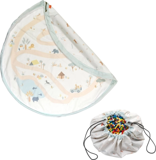Play&Go Noomad original tapis de jeu et sac à jouets jungle