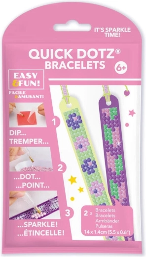 Quick Dotz bracelets violets - 1 pièce