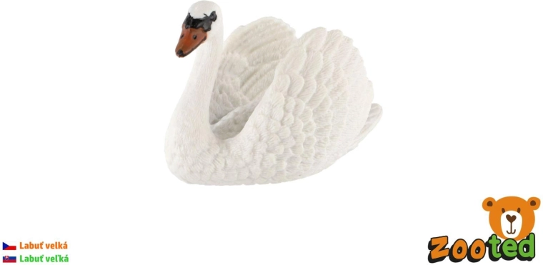 Figurine de cygne tuberculé
