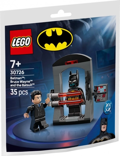 Jeu de construction Super Heroes Batman : Bruce Wayne et le costume de Batman