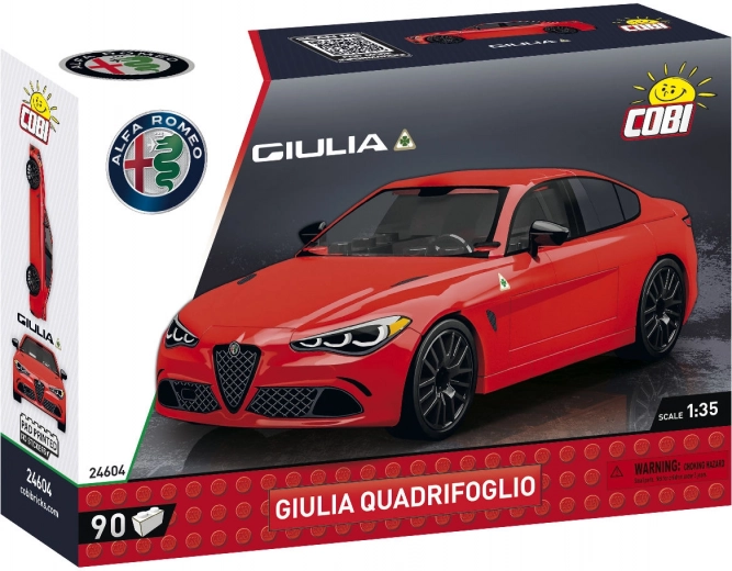 Cobi Alfa Romeo Giulia Quadrifoglio kit de construction 1:35