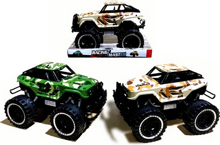 Voiture tout-terrain à propulsion par friction