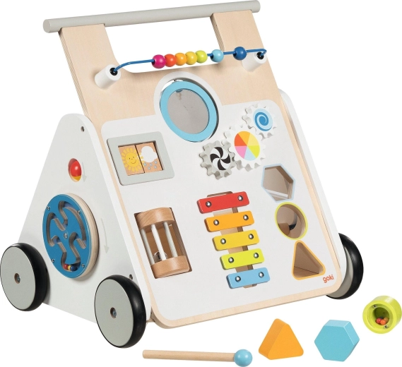 Chariot de marche en bois pour enfant KiddyCruiser