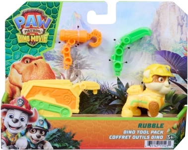 Pat’ Patrouille : Le film Dino, Rubble avec remorque et accessoires