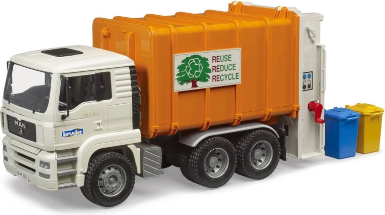 Bruder camion-benne à ordures MAN TGA 1:16