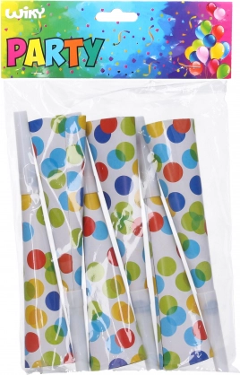 Cornets de fête Pois 20 cm