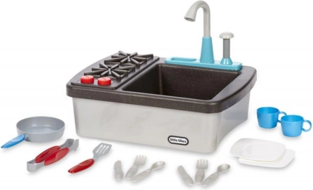 Little Tikes First Sink & Stove évier et cuisinière pour enfants avec eau courante