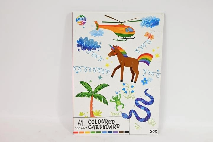 Carton coloré CCG A4 (20 feuilles)