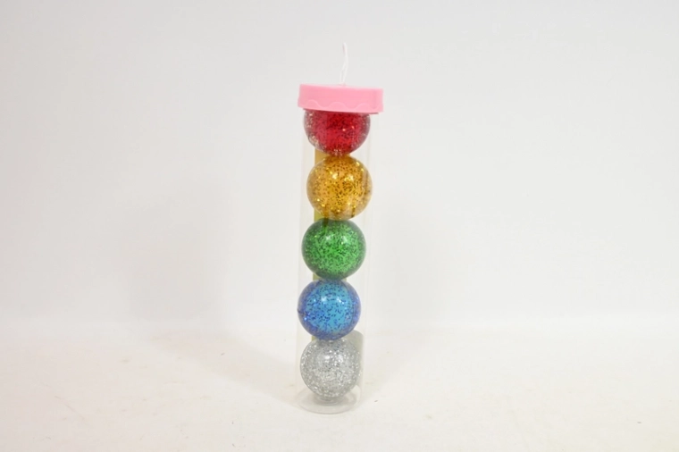 Balle en caoutchouc lumineuse - 1 pièce