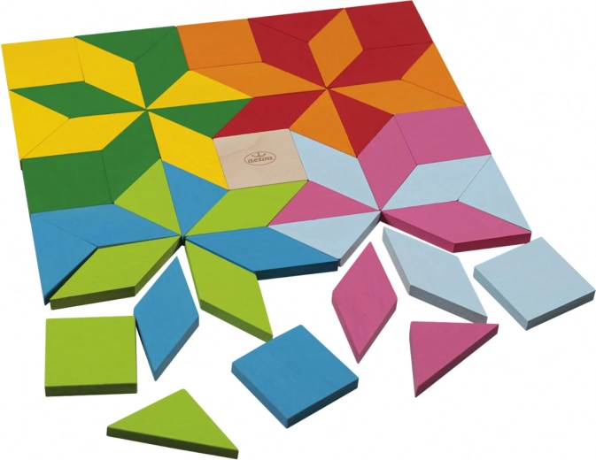 Detoa mosaïque – jeu didactique en bois