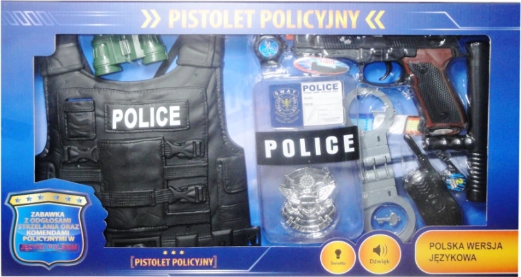 Set de police avec module vocal en polonais