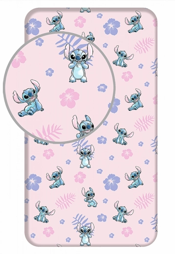 Drap-housse Lilo et Stitch 90 × 200 cm