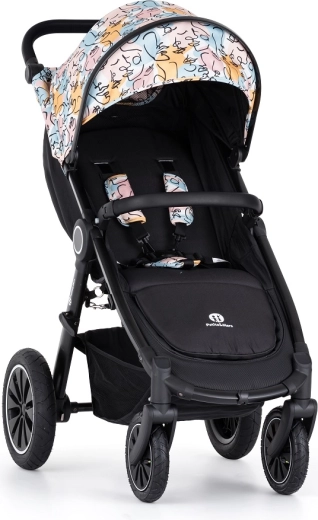 Petite&Mars poussette sportive Street+ Air Black limited 100 Faces