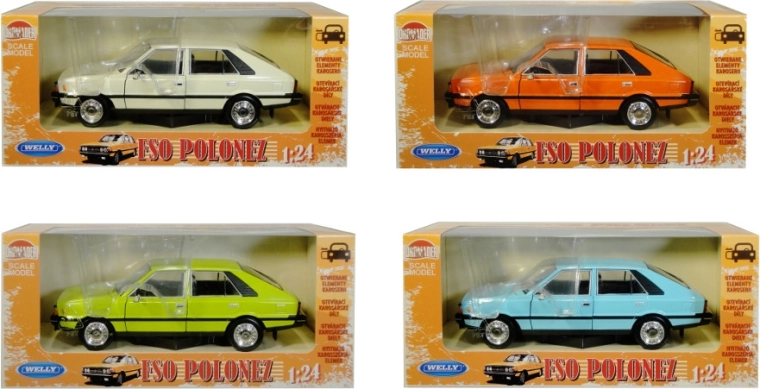 Welly Polonez 1:24 modèle métallique FSO Polonez 1500 MR ’78