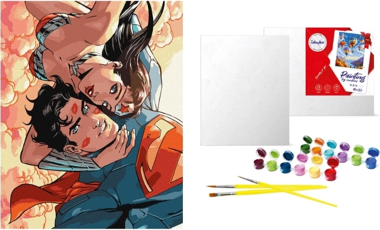 Peinture par numéros DC Wonder Woman : L’Étranglement