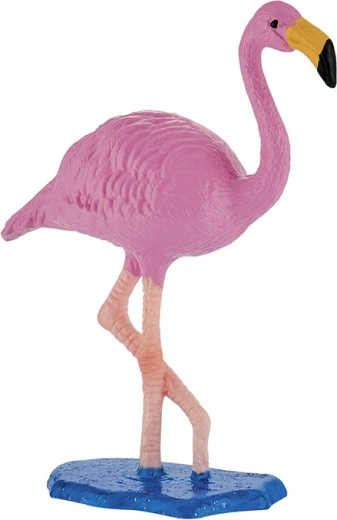 Figurine de flamant rose par Bullyland