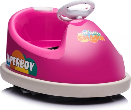 Véhicule électrique rose pour enfants