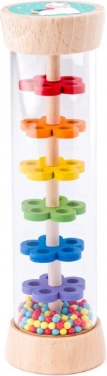 Douche de bain en bois transparente WOODY