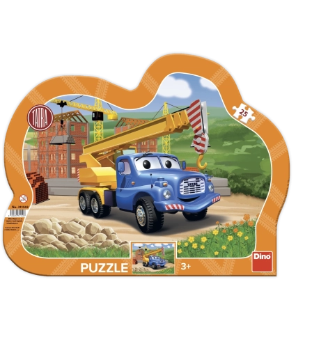 Puzzle sur plateau Tatra grue, 25 pièces