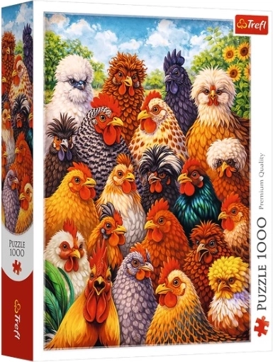 Puzzle Poules 1000 pièces