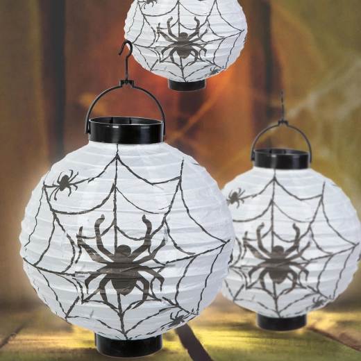 Lanterne LED toile d’araignée, 20 cm