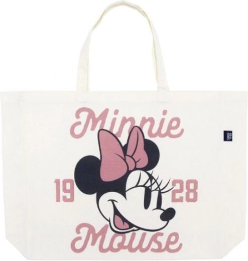Sac de courses en coton Minnie Mouse 46 × 40,5 × 10 cm