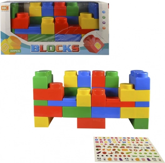MaDe blocs de couleur 32 pcs