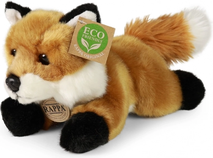 Rappa renard en peluche allongé 20 cm éco-responsable