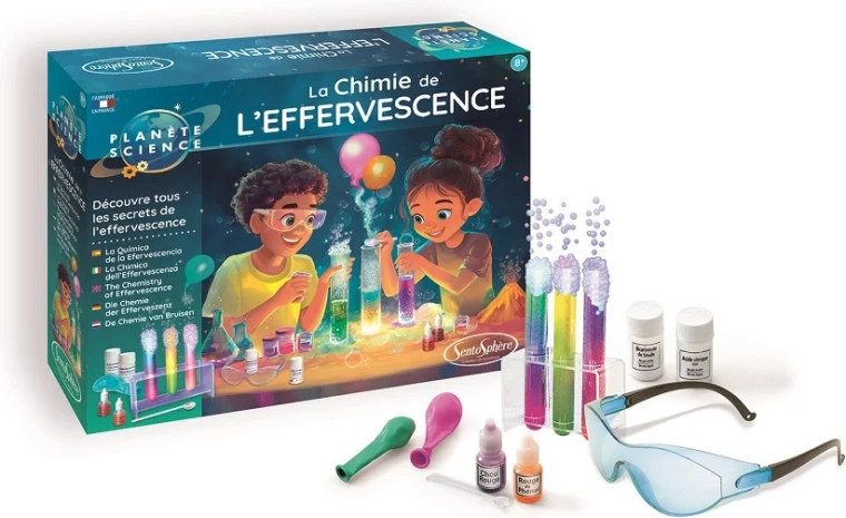Sentosphere laboratoire scientifique – substances effervescentes