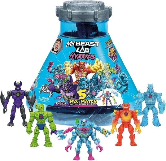 MrBeast Lab Hybrids Megapack – animaux d’action combinables