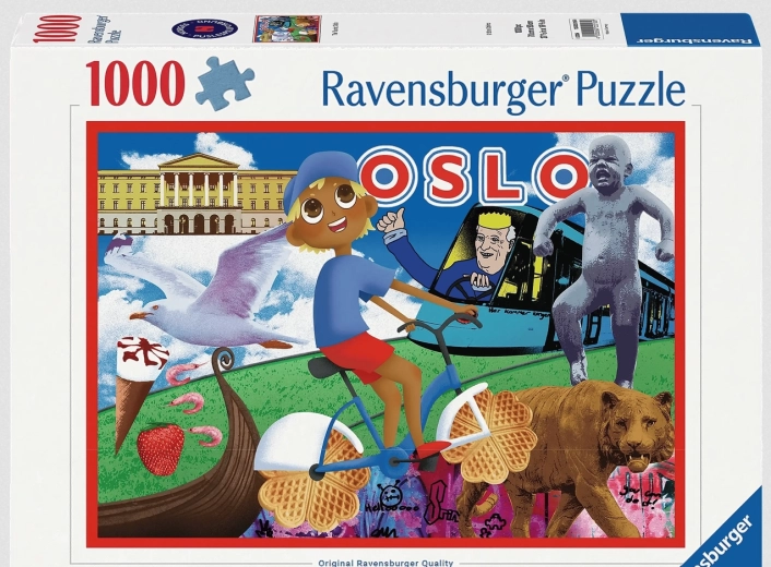 Puzzle Ravensburger Oslo, Norvège 1000 pièces