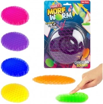 Jouet anti-stress Morf Worm