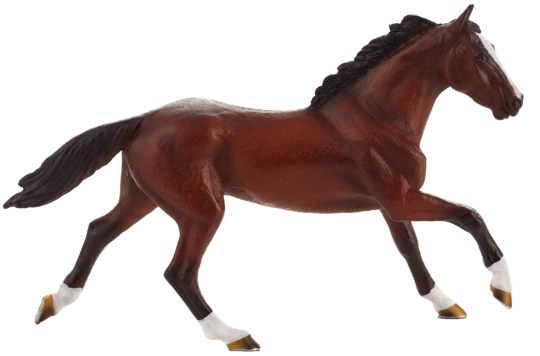 Figurine réaliste de pur-sang anglais