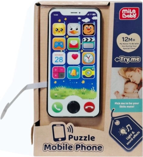 Téléphone tactile pour enfants – jouet interactif pour bébés
