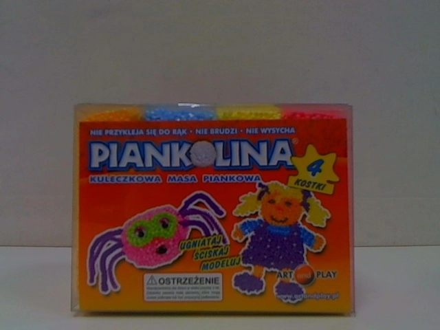 Piankolina - Pâte à modeler à billes orange