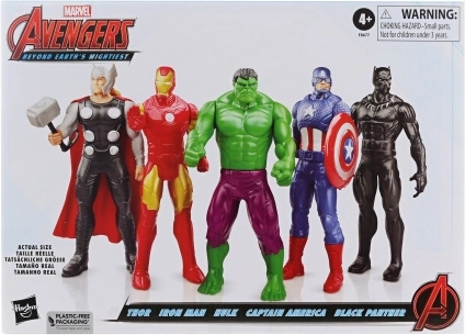 Marvel Avengers – pack ultime de figurines articulées 60th