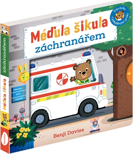 Méďula šikula sauveteur – images avec éléments mobiles