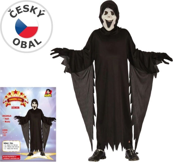 Déguisement de carnaval enfant démon 120–130 cm