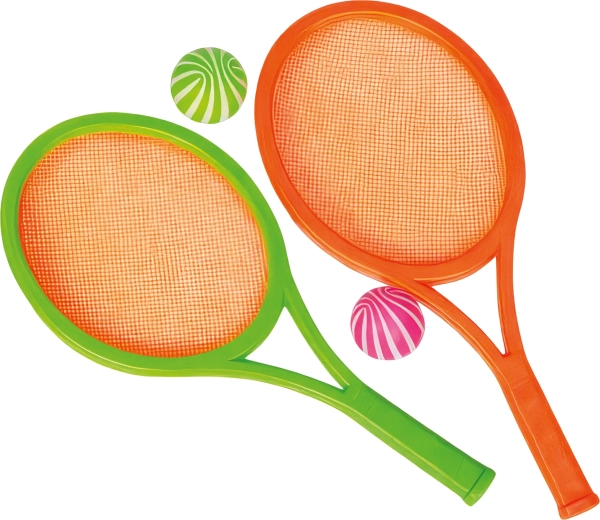 Set de tennis enfant Sparkys 34 cm (2 raquettes + 2 balles)