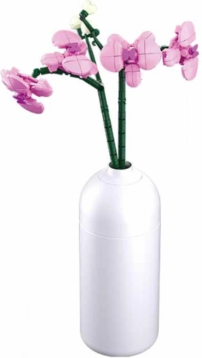 Sluban Fleurs – orchidée en vase, jeu de construction