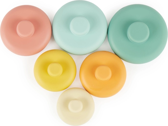 Tour d’empilage en silicone Bieco Tropical Vibe
