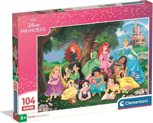 Puzzle Clementoni Disney Super Princess 104 pièces