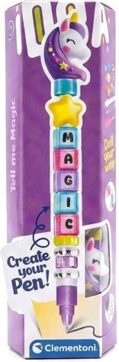 Clementoni IDEA kit créatif pour fabriquer un stylo avec message Magic