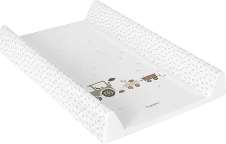 Matelas à langer Träumeland Little Farm vert 50 × 70 cm