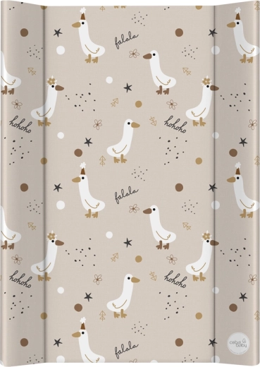 Ceba Baby matelas à langer avec planche rigide 50 × 70 cm ultra light crazy ducks