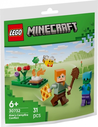 Lego Minecraft – Alex au campement