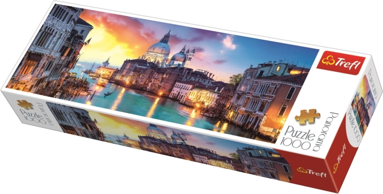 Puzzle panoramique 1000 pièces Canal Grande, Venise