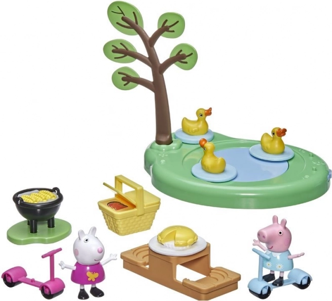 Peppa Pig : set de pique-nique avec figurines